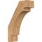 Ekena Millwork 5 1/2"W x 14"D x 22"H Merced Smooth Knee Brace, Western Red Cedar BRC06X14X22MRC00SWR - alternate 1